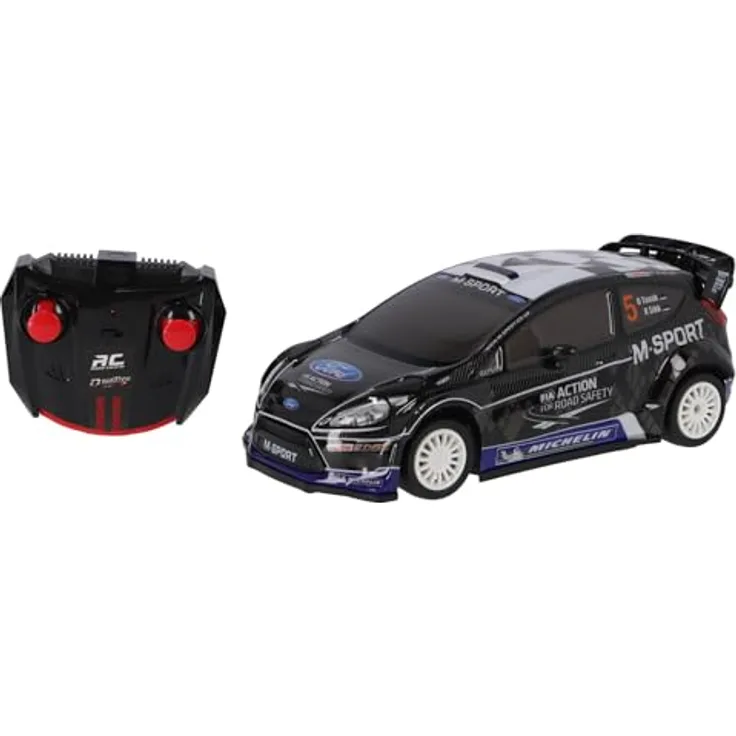 Kool Speed Ford Fiesta RS WRC 1:16 RC Auto | Ferngesteuertes Rallye-Auto mit LED-Scheinwerfern & 2,4 GHz Steuerung | Indoor & Outdoor Rennspaß