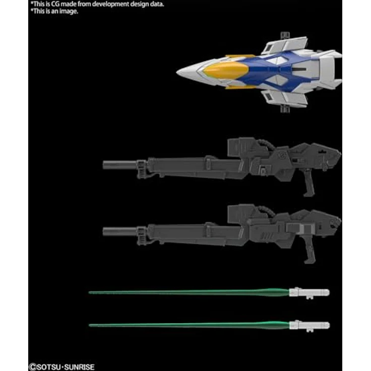 Bandai MGSD Wing Gundam Zero EW, Modellbausatz mit Twin Buster Rifle und variablen Flugmodi – Bild 13