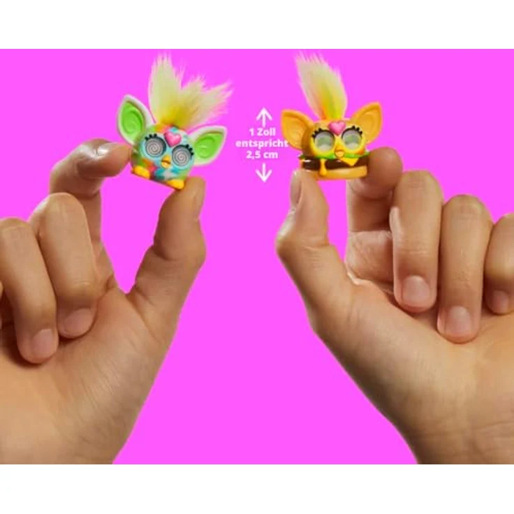 Furby Minis 2er-Pack, Überraschungsfiguren im Furby Look, 2,5 cm, Serie 1, ab 5 Jahren – Bild 3