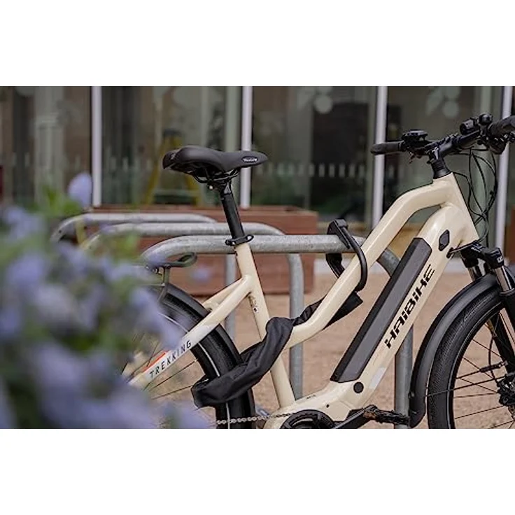 Hiplok DXXL Bügelschloss & Schlaufenkette, ALL BLACK, Sold-Secure zertifiziert, integriertes CLIP + RIDE System – Bild 2