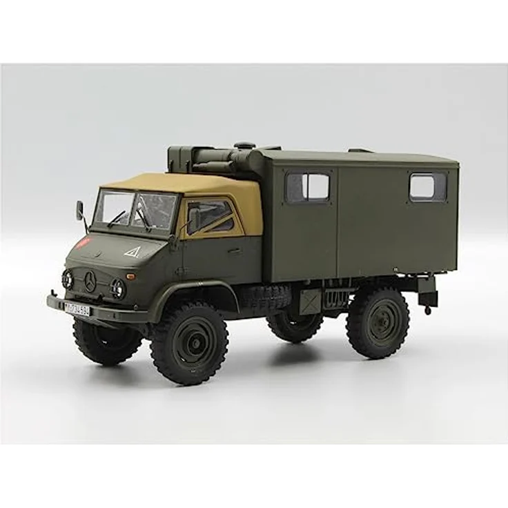 ICM Unimog S 404, Modellfahrzeug mit Kofferaufbau, deutscher Militärlastwagen – Bild 2