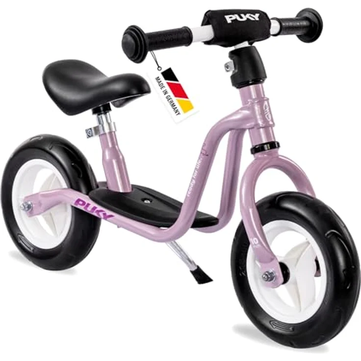 PUKY LR M Pearl Pink Laufrad ab 2 Jahre mit Sicherheitslenkergriffen & höhenverstellbarem Sattel – Bild 1