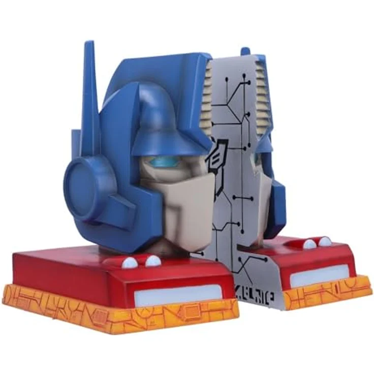 Nemesis Now Transformers Optimus Prime Buchstütze, 20 cm, hochwertiges Resin mit aufwendigen Details und verchromter Innenseite – Bild 4