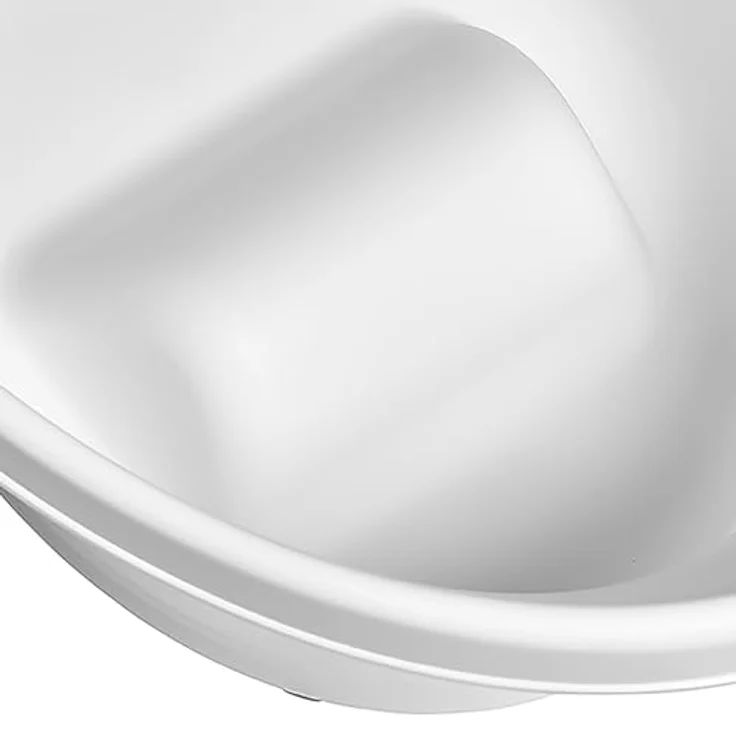 Shnuggle Babywanne für Neugeborene, mit integrierter Stützbeule und weicher Rückenlehne, inkl. Stecker, Taupe – Bild 5