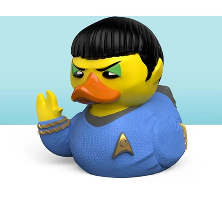 TUBBZ Kleine Spock Sammelbare Vinyl-Gummientenfigur, 5 cm groß, Offizielles Star Trek Merchandise – Bild 2