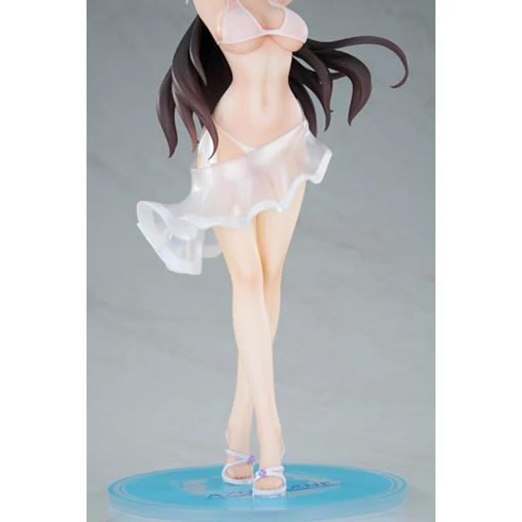 Apex Azur Lane Limepie Series PVC Statue Atago Summer March Ver. 23 cm, detailreiche Sammelfigur mit Base in Fensterbox – Bild 6