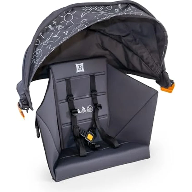 Burley, Sitzkit für Babys mit Sonnenschutz, kompatibel mit Burley Hopper – Bild 1