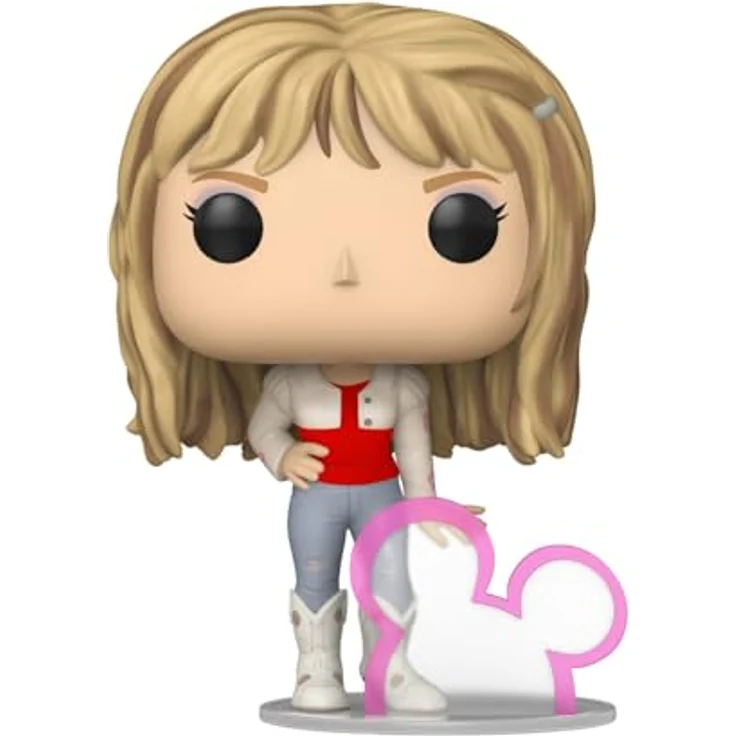 Funko Pop! Disney: Hannah Montana - Hannah mit Disney Icon - Vinyl-Sammelfigur, 9,5 cm, langlebiges Material, ideales Geschenk für Fans – Bild 2