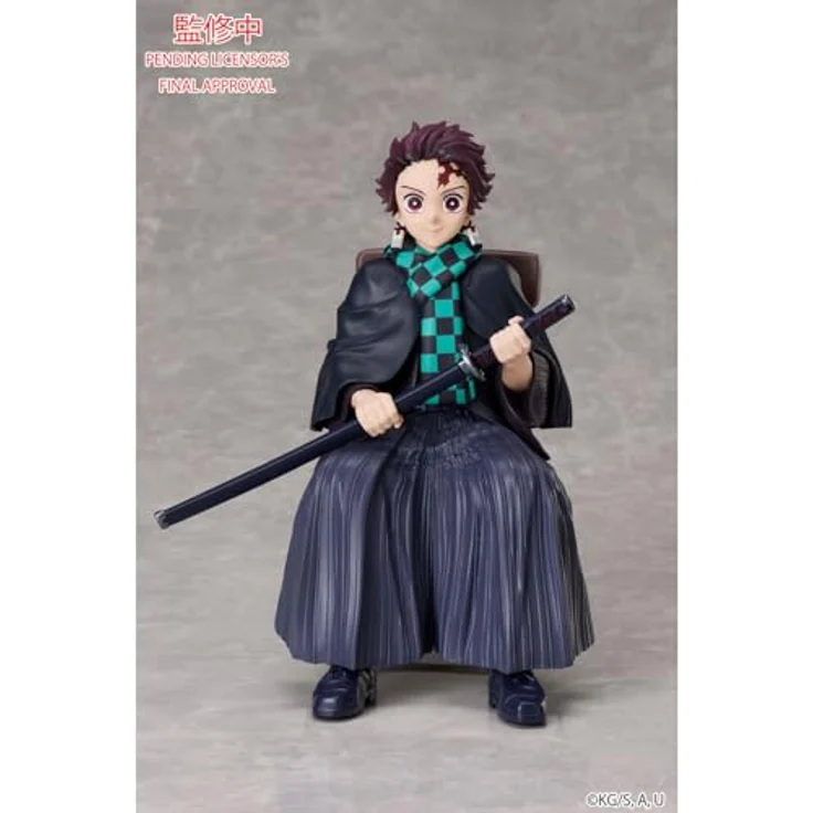 Aniplex Demon Slayer Kimetsu no Yaiba - Tanjiro Kamado Non-Scale-Figur, basierend auf Original-Illustrationen von ufotable, detailreiche Gestaltung, ideal für Sammler – Bild 2