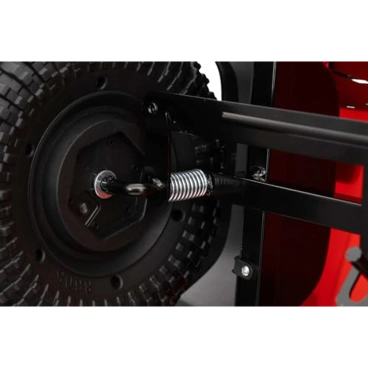 Beneo Elektrisches Kinderfahrzeug Land Rover Defender 110 SVX 12V, rot, 4x4-Antrieb, LED-Lichter, Bluetooth, USB/AUX-Eingang, Lithium-Akku, 4 x 25W-Motor, originale Lizenz – Bild 7