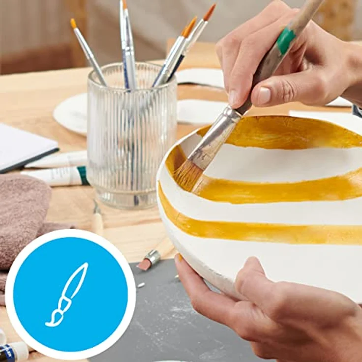 STAEDTLER lufttrocknende Modelliermasse FIMO air, weiß, sofort gebrauchsfähig, kein Brennvorgang notwendig, 250g, angenehme Haptik, klebt nicht, mind. 95% natürliche Rohstoffe, 8103-0 – Bild 4
