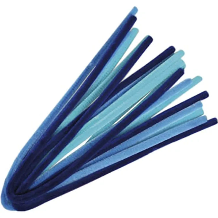 Rayher - 52136000 - Chenilledraht-Mischung, 50x0,9cm, sortiert, SB-Btl