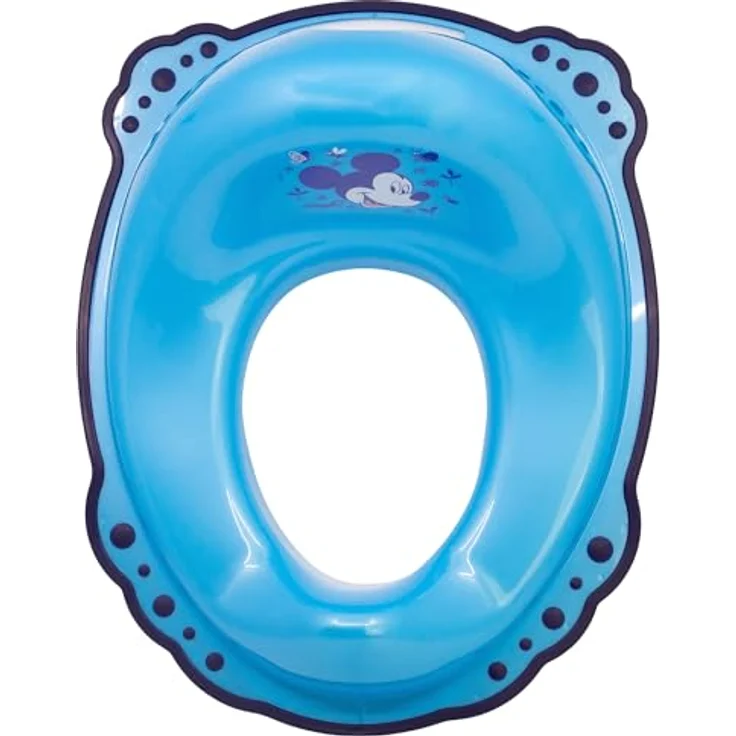 Disney Mickey Mouse Kinder-WC-Sitz Nature, Kindertoilettensitz mit rutschfester Passform, mehrfarbig – Bild 3