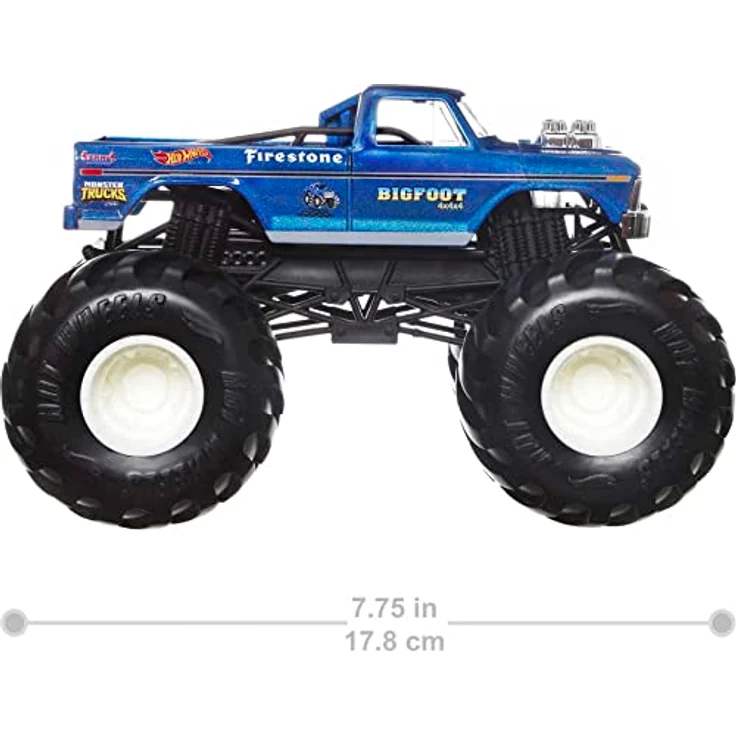 Hot Wheels Monster Trucks Oversized (Bigfoot) – Bild 4