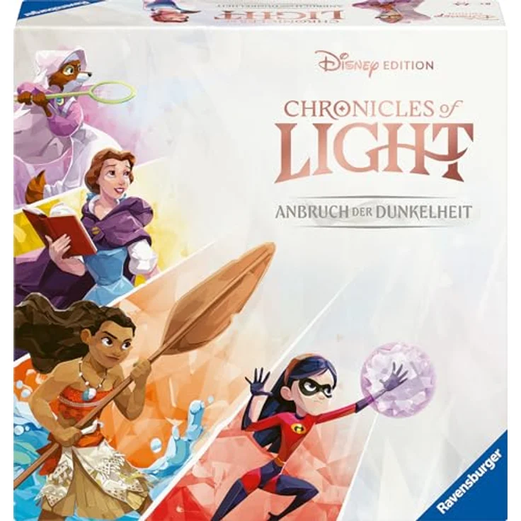 Ravensburger 228881 - Chronicles of Light - Disney Edition, Kooperatives Brettspiel für Familien und Erwachsene, ab 8 Jahren - Mit beliebten Disney Charakteren und hoher Wiederspielwert – Bild 1