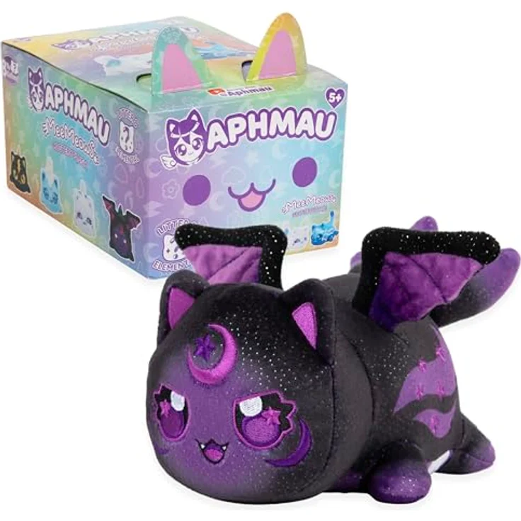Bonkers Aphmau 6 Zoll MeeMeow Plüschtier Serie 8 ELEMENTAL - Mysteriöse Katzen-Überraschung mit superweichem Körper, nach dem Zufallsprinzip – Bild 4