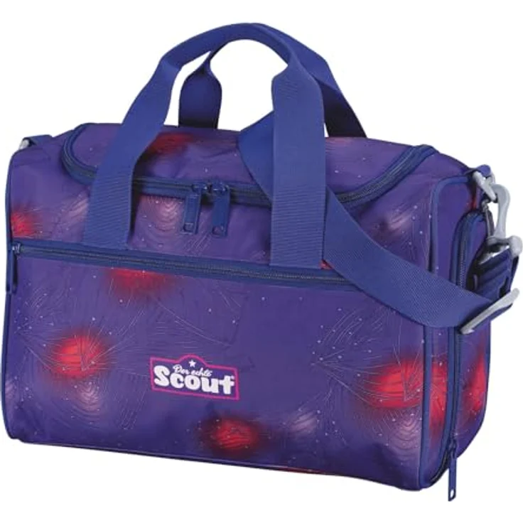 Scout Sporttasche 35 cm, lila, 100% Polyester, ideal für Kinder – Bild 2