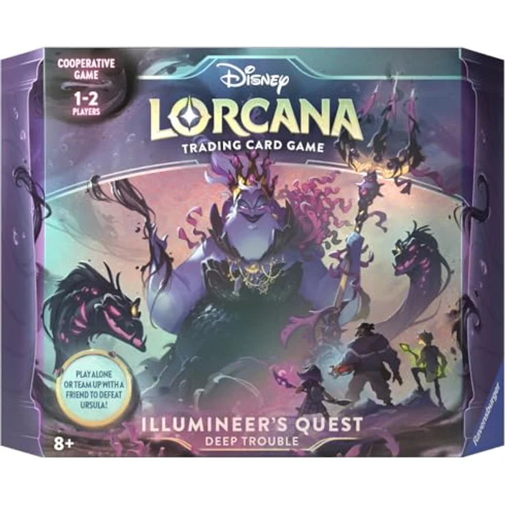 Ravensburger Disney Lorcana Trading Card Game: Set 4 - Spezial Geschenk-Set (Englisch) - Inklusive Booster Packs und exklusive Spielinhalte – Bild 2
