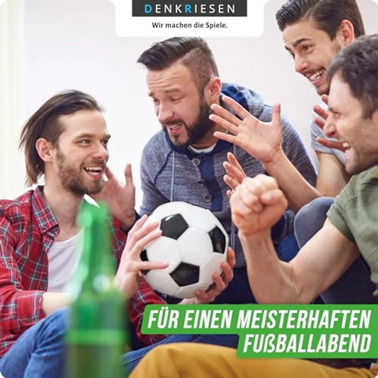 DENKRIESEN Stadt Land Vollpfosten® Das Kartenspiel – Fußball Edition | 200 Kategorien, 120 Spielkarten | Ab 8 Jahren | 3-6 Spieler | Familienspiel – Bild 5