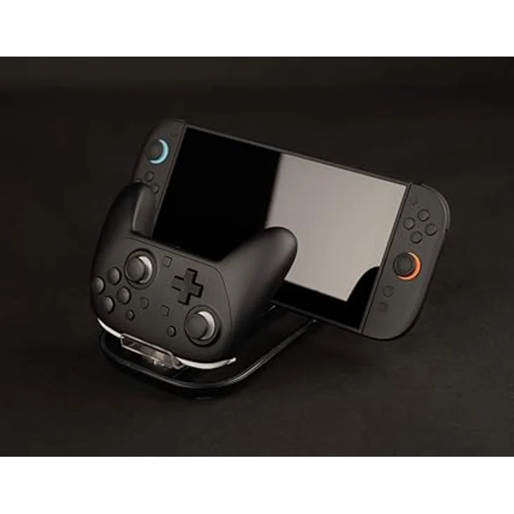 Nacon Ladehalterung für Nintendo Switch 2 und 2 Switch Pro Controller, RGB-Beleuchtung mit 14 Effekten, USB-C Anschluss – Bild 3