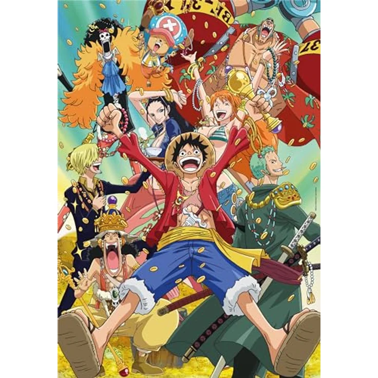 Clementoni One Piece Puzzle 1000 Teile, Legespiel mit Poster für Manga & Anime Fans, 70 x 50 cm, für Erwachsene und Kinder ab 9 Jahren, 39921 – Bild 2