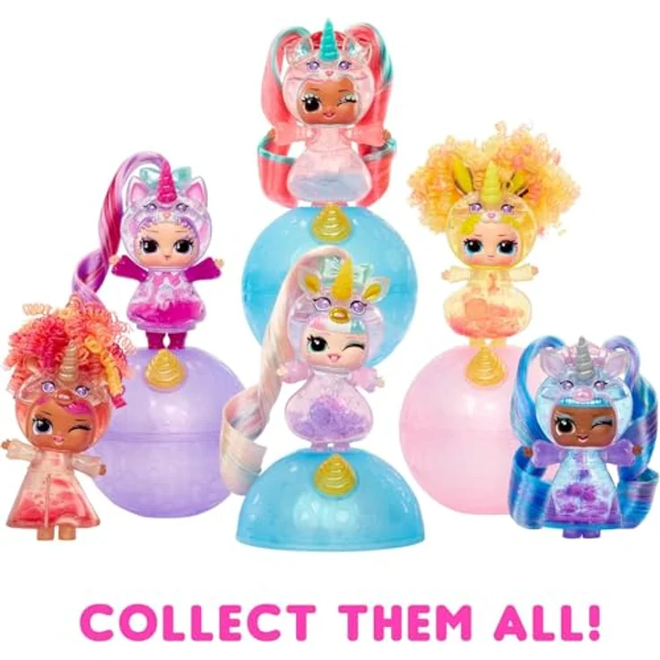L.O.L. SURPRISE! Anziehpuppe L.O.L. Surprise Unicorn Tots, transparenter Körper, Lavalampen-Effekt, Einhornkopf – Bild 6
