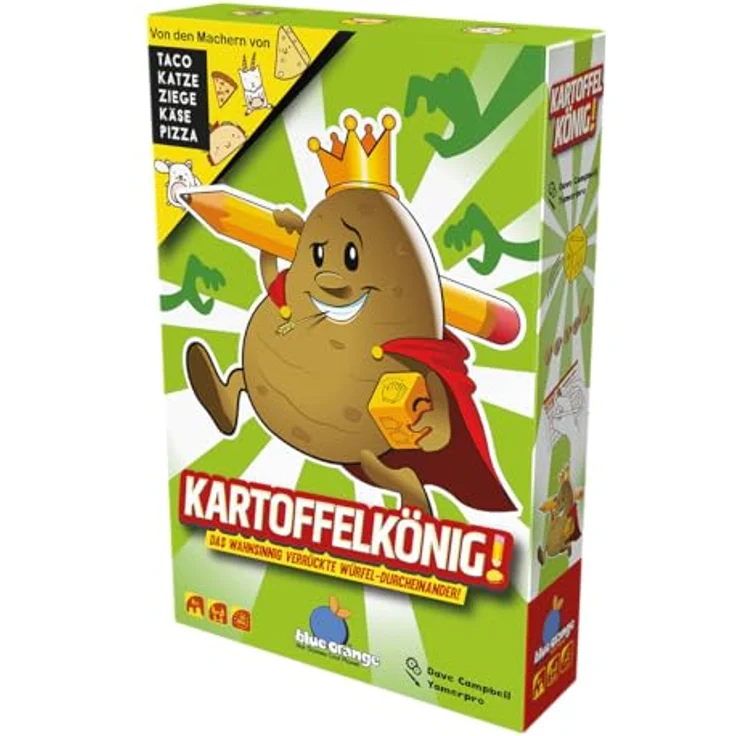 Blue Orange | Kartoffelkönig! | Partyspiel | Würfelspiel | 3-8 Spieler | Ab 8+ Jahren | 10 Minuten | Deutsch – Bild 3
