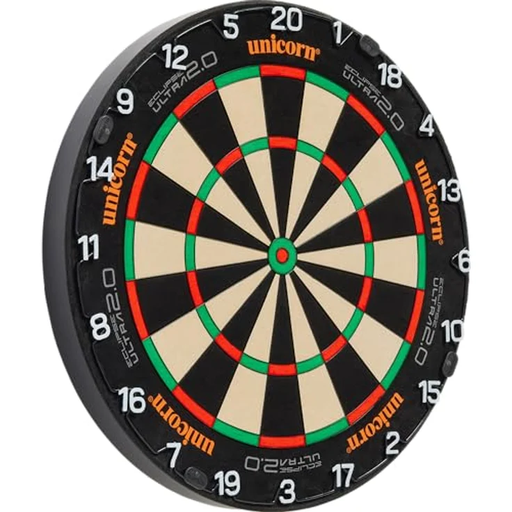 Unicorn Eclipse Ultra 2.0, Dartscheibe mit Abyss Printed Seamless Playing Surface, Black Venom Spider und Unilock Levelling System, 18 Zoll – Bild 3