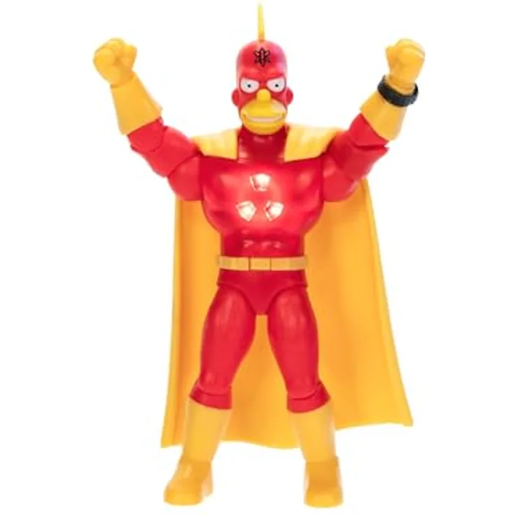 Disney Die Simpsons 12,7 cm Premium-Sammler-Actionfigur „Radioactive Man“