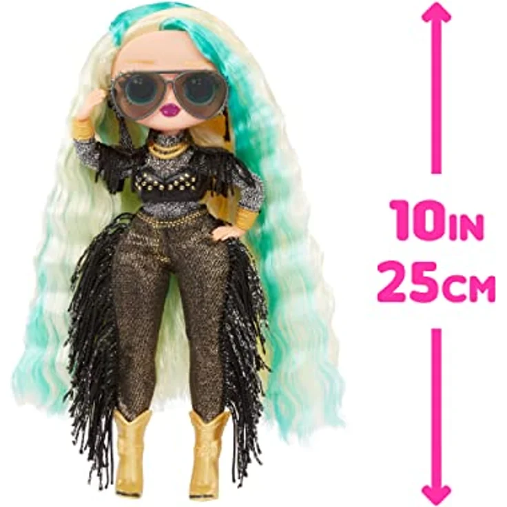 LOL Surprise OMG Fashion Doll - WESTERN CUTIE - Packe die fabelhaften Überraschungen und Accessoires aus- Inklusive Modepuppe, Outfit und Puppenständer- Tolles Geschenk für Kinder im Alter ab 4 Jahren – Bild 5