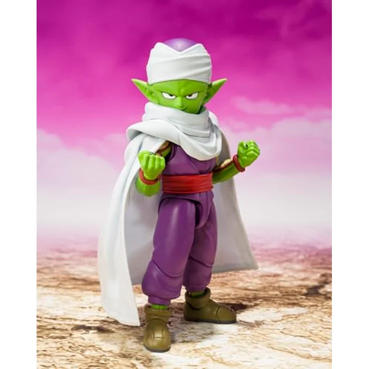 TAMASHII NATIONS Dragon Ball Daima S.H.Figuarts Actionfigur Piccolo, 9 cm groß mit Zubehör, offiziell lizenziert – Bild 2