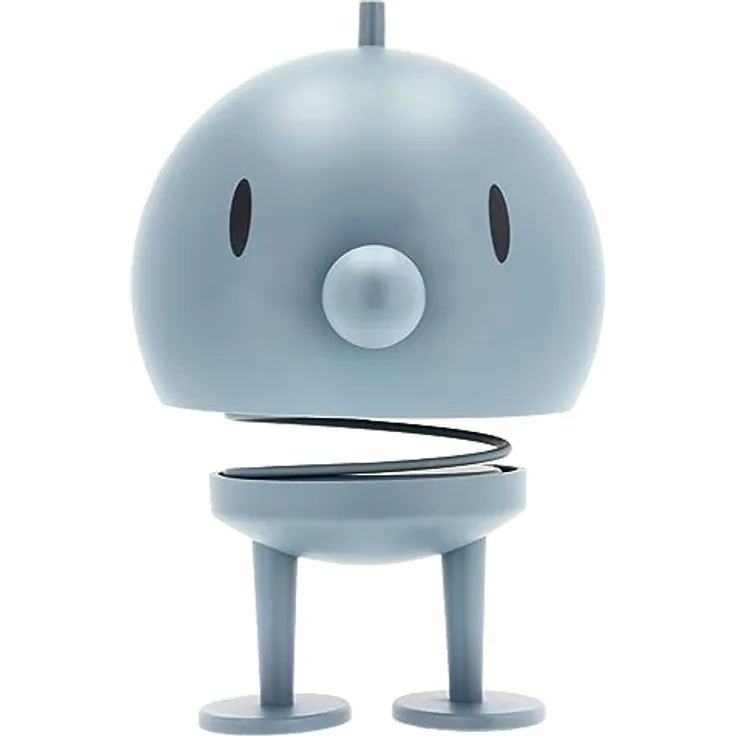 Hoptimist Soft Bumble Sky, XL Sammelfigur in mattem Blau, Höhe 24 cm, Durchmesser 15 cm