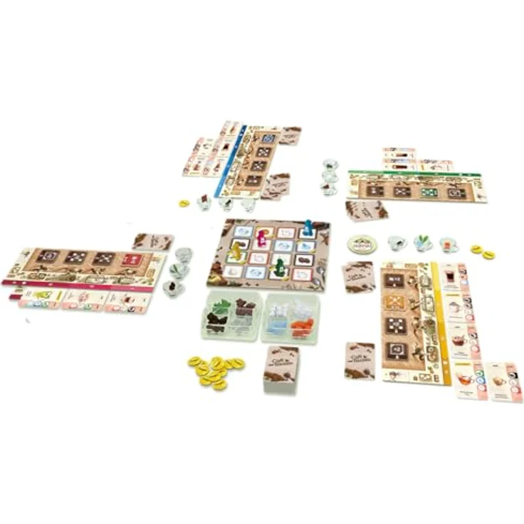 Korea Board Games Café Barista Familienspiel Brettspiel 2-4 Spieler Ab 8+ Jahren 30 Minuten Deutsch - Preisvergleich – Bild 5