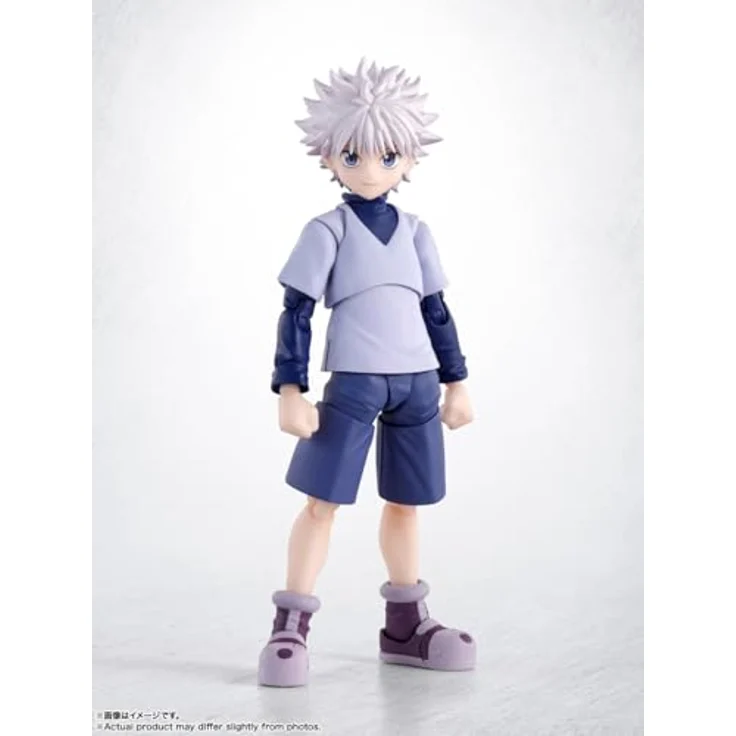 TAMASHII NATIONS Hunter x Hunter S.H.Figuarts Action Figure Killua, 14 cm, vorbemalt mit Zubehör – Bild 2