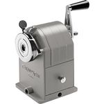 Caran d'Ache Spitzmaschine, Metall, präzises Anspitzen für runde und sechseckige Stifte, für Durchmesser 6-10 mm, mit Klemmbügel und regulierbarer Spitzzange