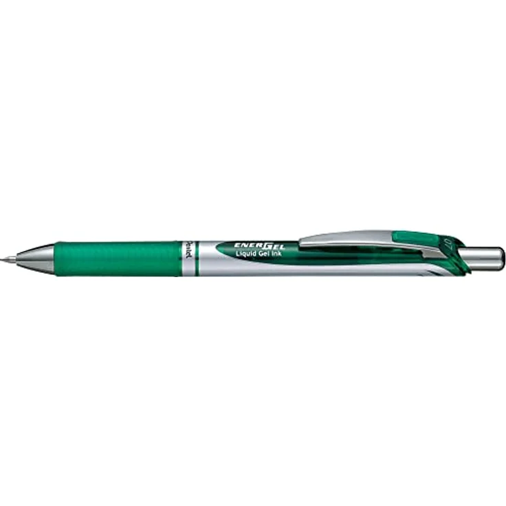 Pentel Energel Tintenroller, 6er-Etui mit 0,35 mm Metallspitze, flüssiggelfüller – Bild 4
