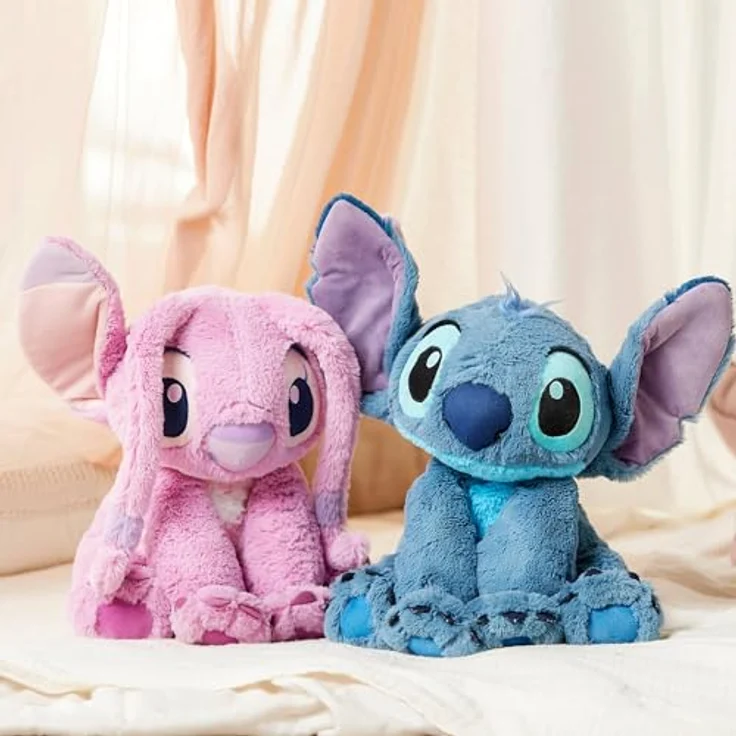 Disney Store Stitch Offizielles mittelgroßes Kuscheltier für Kinder, 38 cm, Kuscheltier mit Stickereien, Plüschoberfläche und beweglichen Schlappohren, geeignet ab 12 Monaten – Bild 9