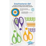 WEDO Kreativscheren-Set, 16,0 cm mit Wellenschnitt, Zackenschnitt und Büttenschnitt, 3er Set