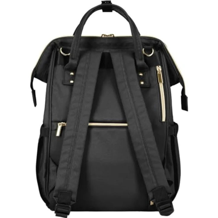 Kikkaboo Wickeltasche Siena, Rucksack mit Wickelunterlage, wasserabweisender Tasche und einstellbarer Grifflänge – Bild 4