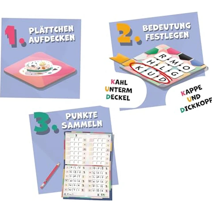 Schmidt Spiele 49445 MFG - Massenhaft Fantastische Geschichten, Kreatives Party- und Kommunikationsspiel, Hochwertige Leistung, Ergonomisches Design, Ideale Qualität – Bild 3