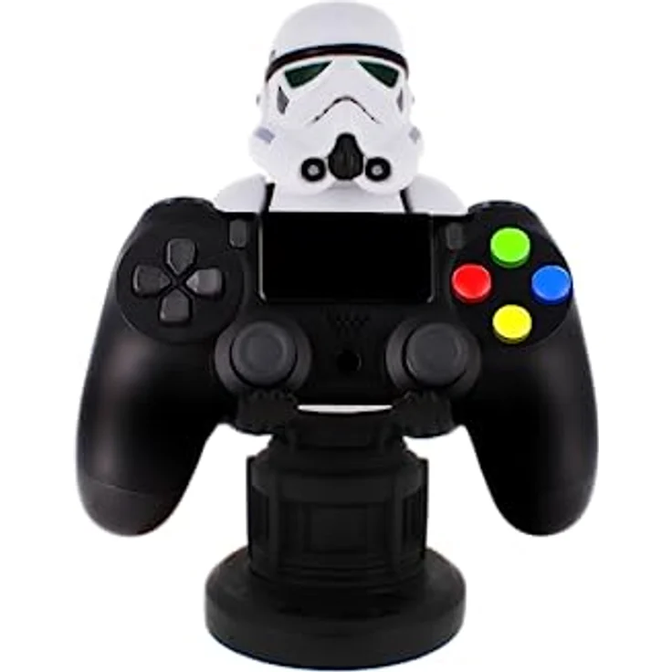 Exquisite Gaming Cable Guy - Star Wars Storm Trooper 2018 Controller Handy Tablet Halter Halterung Figur Tischdeko Fanartikel – Bild 2