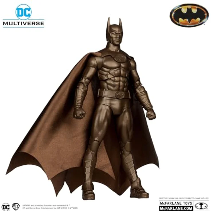 McFarlane Batman (1989) DC Multiverse Actionfigur, Platinum Edition, 18 cm mit Zubehör und Base – Bild 3