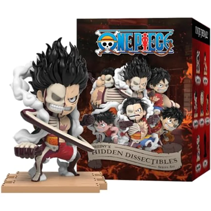 Mighty Jaxx Hidden Dissectibles: One Piece Serie 6 (Luffy Gears Edition) mit einem Stück | Blindbox mit Spielzeug-Sammelfiguren | Eine Packung mit Sammlerstück enthält eine zufällig ausgewählte Figur – Bild 5