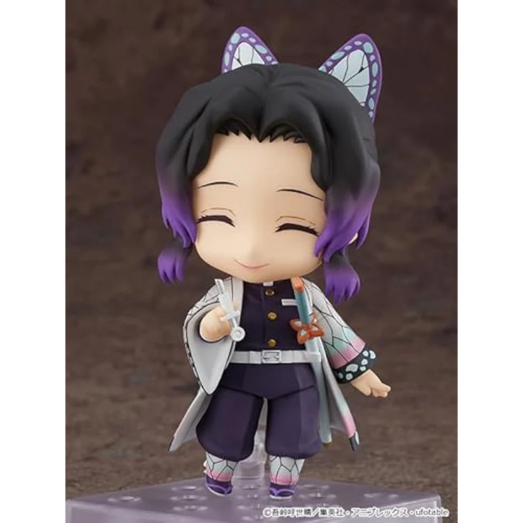 Good Smile Company Kimetsu no Yaiba: Demon Slayer Nendoroid Actionfigur Shinobu Kocho, 10 cm, detailreich mit Base – Bild 3