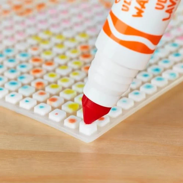 Crayola Farbabsorbierendes Pixel-Kunst-Set - Tiere, Malvorlagen für kreative Künstler – Bild 6