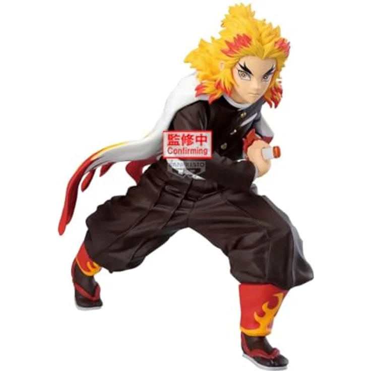 Banpresto Demon Slayer - Kyojuro Rengoku Maximatic, limitierte PVC-Statikfigur mit hochwertiger Verarbeitung – Bild 1