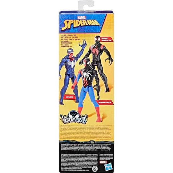 Marvel Spider-Man VenomVersus Titan Hero Serie, Venom Action-Figur 30 cm mit 5 beweglichen Punkten und exklusiver Verpackung – Bild 5