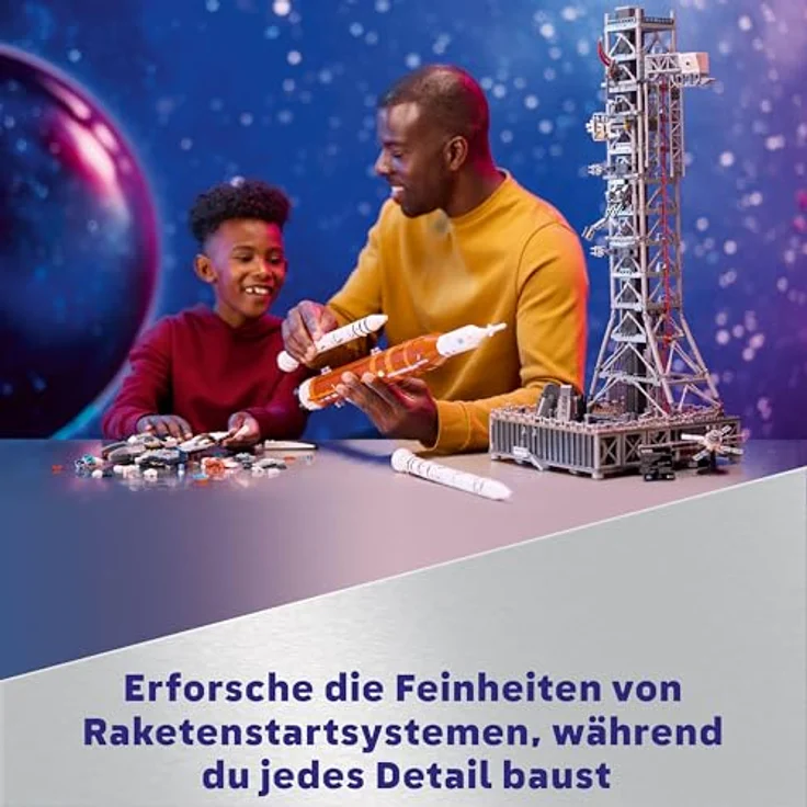 LEGO Icons NASA Artemis Startrampe, Bauset für Erwachsene, mit Orion-Raumkapsel und Startrampe, exklusiv bei Amazon 10341 – Bild 4