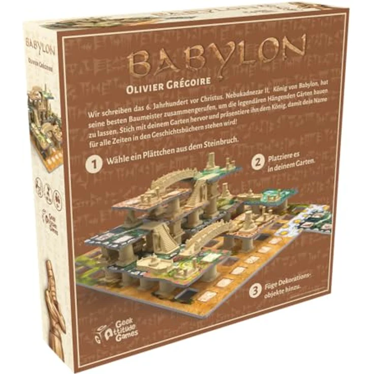 Heidelberger Babylon, Brettspiel für 2-4 Spieler, 40-60 Minuten Spieldauer, Deutsch – Bild 3