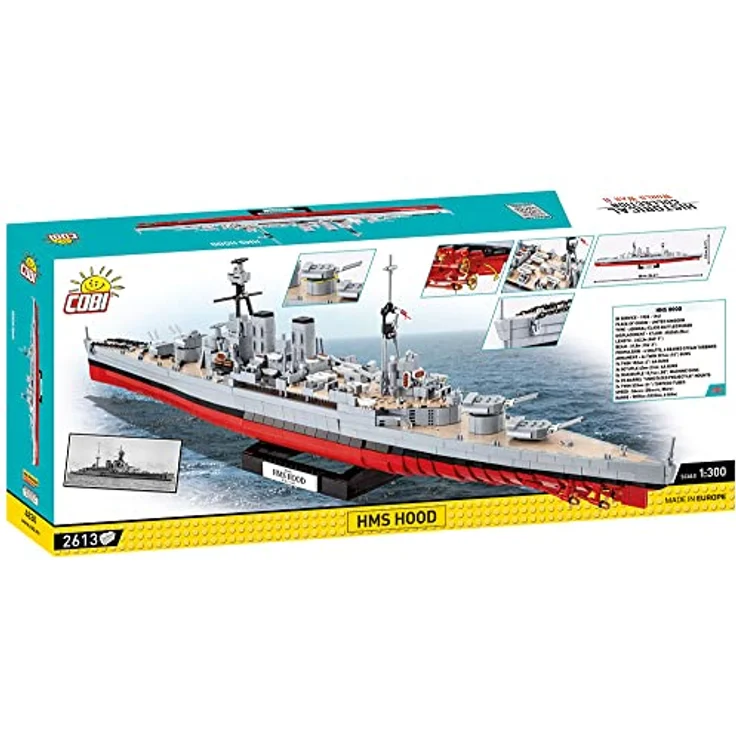 2620 PCS HC WWII HMS HOOD COBI – Bild 11